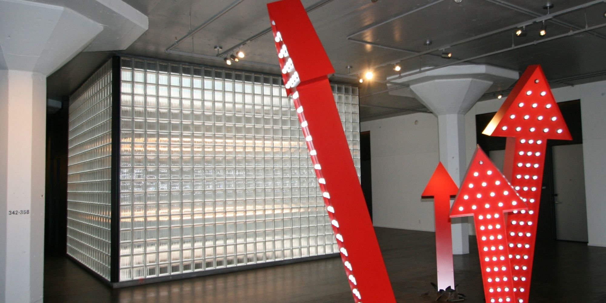 Hotel Glass Installation at 21c Museum Hotel In Oklahoma City